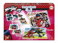 SUPERPACK 4 EN 1 LADYBUG EDUCA 