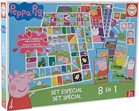 SET 8 EN 1 PEPPA EDUCA