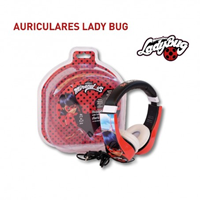 AURICULARES LADY BUG