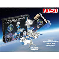 MAQUETA METALICA ESTACION ESPACIAL NASA