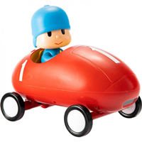 Coche De Carreras Pocoyó Con Sonidos ¡Si Choca Cambia De Direccion! 28X20X17,5 Cm