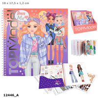 CUADERNO CALCAMONIAS DRESS ME UP
