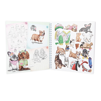 Create your TOPModel Doggy Colouring Book