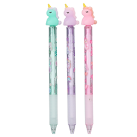 Ylvi bolígrafo de gel borrable con figura de unicornio