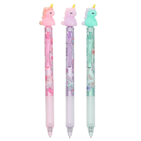 Ylvi bolígrafo de gel borrable con figura de unicornio