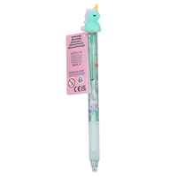Ylvi bolígrafo de gel borrable con figura de unicornio