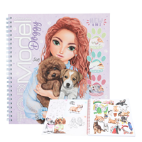 Create your TOPModel Doggy Colouring Book