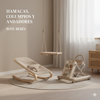 HAMACAS, COLUMPIOS Y ANDADORES