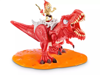 Huevo Smashers Dinosaurio con figuras y 35 sorpresas, añade agua para que haga efecto vapor,  luces y sonidos