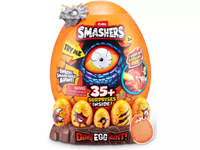 Huevo Smashers Dinosaurio con figuras y 35 sorpresas, añade agua para que haga efecto vapor,  luces y sonidos