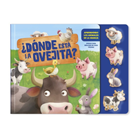 DONDE ESTA LA OVEJITA? - PIEZAS DE MADERA