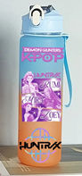 750ML Botella KPOP DEMON HUNTERS naranja