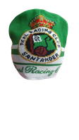 GORRO CLASICO VERDIBLANCO REAL RACING CLUB SANTANDER