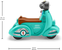 Fisher-Price Ríe y Aprende Moto Scooter Juguete correpasillos con Sonidos