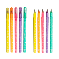 TOPModel Doodle Book neón con set de bolígrafos neón