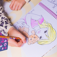 TOPModel libro para colorear LEOHEART