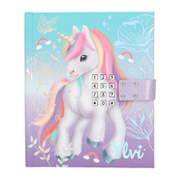 Ylvi diario con código secreto, música y luz LED