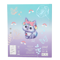 Ylvi diario con código secreto, música y luz LED