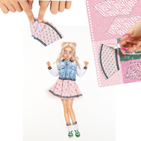 TOPModel cuaderno collage Dress me up