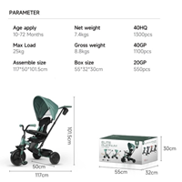 Triciclo Elite Platinum 6 En 1 Asiento Giratorio 360º