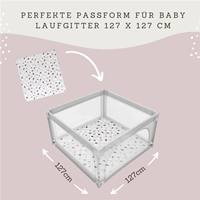 ALFOMBRA ACOLCHADA CONFETTI 127X127