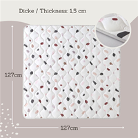 ALFOMBRA ACOLCHADA CONFETTI 127X127