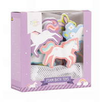 JUGUETE FOAM BAÑERA UNICORNIOS
