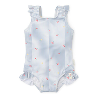 Bañador Sunny Flowers azul 74-80 12/18M