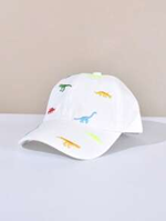 Gorra de béisbol con visera dinosaurio 3D 1-2Y