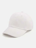 Gorra de béisbol talla ajustable Blanco 6-12M