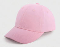 Gorra de béisbol talla ajustable Rosa Pálido 6-12M