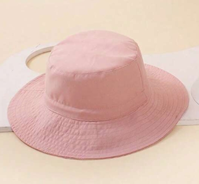 Gorra ajustable con correa y transpirable 1-3 A, en color rosa claro