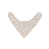 Babero de muselina Dots Beige