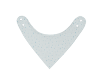 Babero de muselina Dots Azul