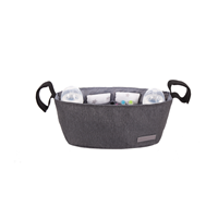 Organizador carrito bebe Zoe Gris Oscuro