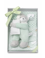 ESTUCHE MANTA NUBE Y COJIN OSITO VERDE