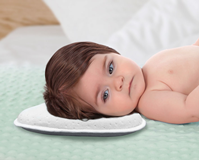 Almohada 22X19X3Cm Blanco