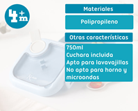 Caja Almuerzo Pp 750Ml AZUL