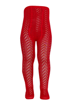 Leotardos perle calado T00 ROJO 550