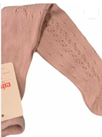 Leotardo perlé calado ptos y espiga T000 ROSA EMP 544