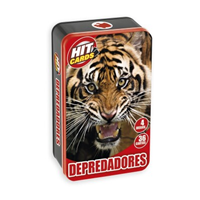 HIT CARDS CAJA METÁLICA - DEPREDADORES