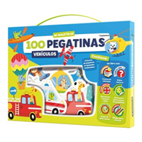 MALETIN 100 PEGATINAS - VEHICULOS