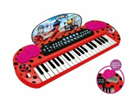 LADY BUG Piano Electrónico Rojo