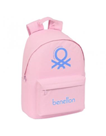 MOCHILA PINK BENETTON 41CM