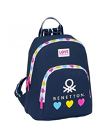 MOCHILA LOVE BENETTON 30CM