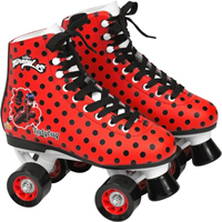 Patines Bota Roller 4 Ruedas Ladybug  Talla 35