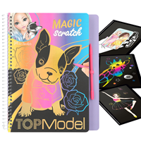 TOPModel Magic-Scratch Book