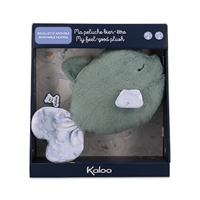 PETIT CALME PELUCHE TERMICO PARA BEBES - Pez Verde 25 cm