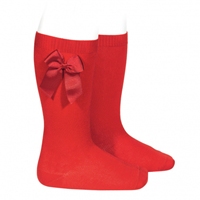 Calcetin alto algodon c/lazo Grog lat T00 550 ROJO