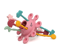 MORDEDOR SENSORIAL SILICONA ROSA